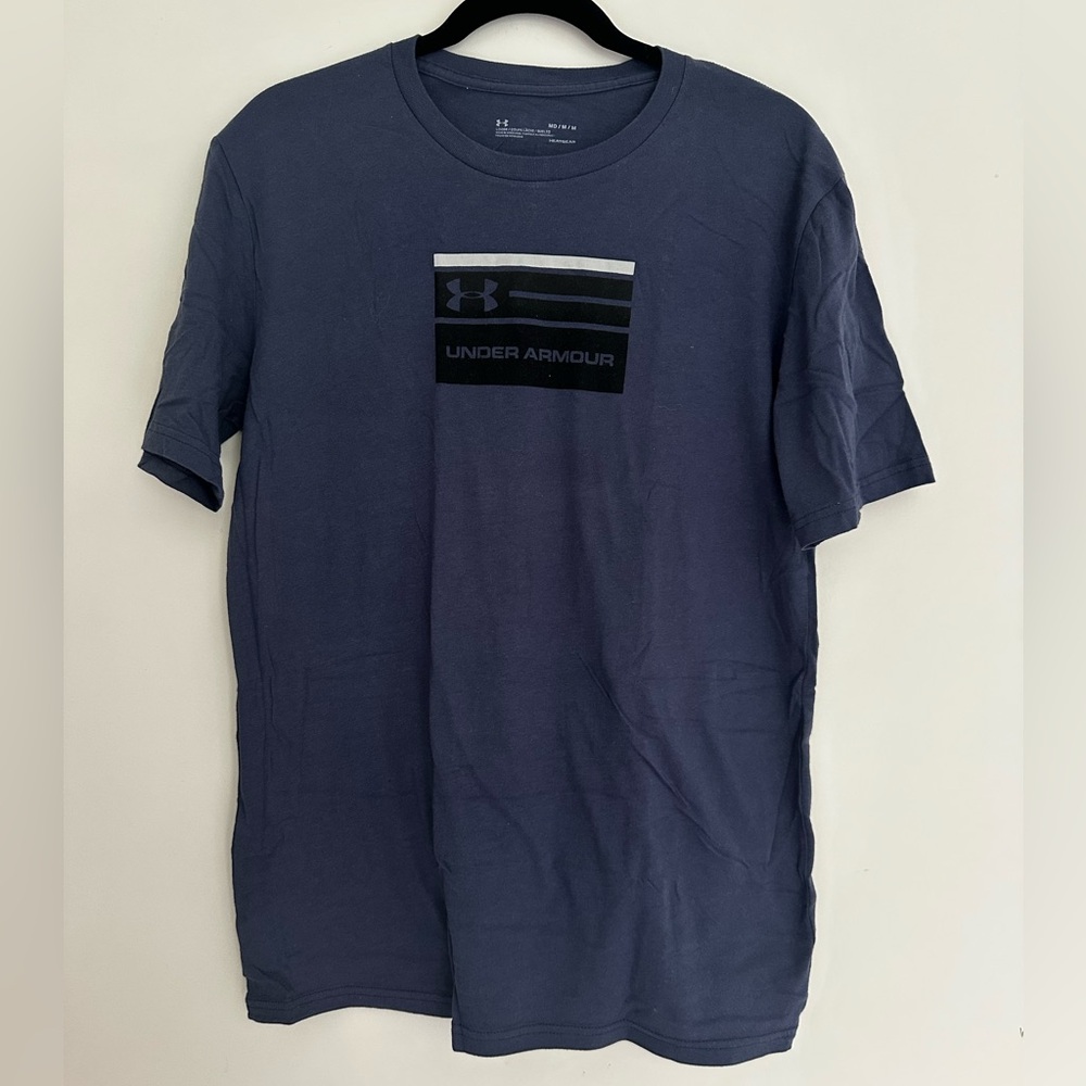 Under Armour | “Print when wet” Blue Short Sleeve Tee | Men’s Sz M